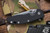 Rick Hinderer Knives XM-18 3.5" Fatty Wharncliffe Black G10, Stonewash Blue, Magnacut