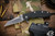 Rick Hinderer Knives XM-18 3.5" Fatty Wharncliffe Black G10, Stonewash Blue, Magnacut