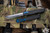 Heretic Knives "Cleric 2" OTF Knife Carbon Fiber/Black 4.25" MagnaCut Tanto Stonewash H019-2A-CF/BLU