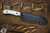 Toor Knives Fathom Thresher Grey G10 Fixed Blade Knife 6.5" Sheepsfoot Grey