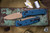 Benchmade Bugout AXIS Folding Knife Crater Blue Textured Grivory 3.24" S30V Drop Point Flat Dark Earth  535FE-05