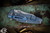 Rick Hinderer Knives EKlipse Flipper Blue/Black G10 3.5" Wharncliffe Battle Blue 