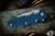 Rick Hinderer Knives EKlipse Flipper Blue/Black G10 3.5" Wharncliffe Battle Blue 