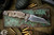 Rick Hinderer Knives EKlipse Flipper Red G10 3.5" Wharncliffe Stonewash Bronze