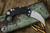 Reate EXO-K Karambit Button Lock Knife Black Aluminum 3" Stonewash (Trainer Included)