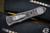 Hawk Knives Deadlock Model C Tumbled Titanium/Fat Carbon Inlay 3.5" Stonewash Dagger