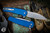 ProTech Malibu Manual Flipper Button Lock Knife Blue 3.25" MagnaCut Wharcnliffe 5301-Blue