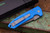 ProTech Rockeye Automatic Folding Knife Blue 3.4" Smoky Grey DLC Drop Point LG321-D2