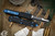 Microtech Ultratech Tri Grip Hellhound OTF Automatic Knife Patriot Blue Hardware 3.4" Black Two Tone 119T-1PBEKS (EKnives EKclusive)