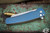 ProTech Malibu Custom Titanium Knife Matte Blue/Satin Bronze 3.25" Reverse Tanto Stonewash  2023.006