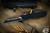EOS Harpoon OTF Automatic Knife Black Aluminum 3.75" DLC Two-Tone Sheepsfoot