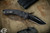Marfione Custom Amphibian Ram-LOK Folding Knife Carbon Fiber 4" DLC Two Tone