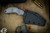Bastinelli Knives Foreigner Fixed Blade Knife Black Micarta 3.35" Stonewash