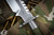 Marfione Custom Interceptor OD Green Wrap Fixed Blade 7" Bowie Hand Rubbed