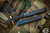 Heretic Knives "Cleric 2" OTF Carbon Fiber/Black Aluminum 4.25" DLC Dagger H020-6A-CF/BLU