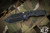 Medford Praetorian Micro "T" Folding Knife PVD Titanium, Flamed HW/Clip 2.9" Tanto PVD Black