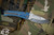 Medford Slim Midi Folding Knife Blue/Bronze Titanium 3.25" Drop Point Tumbled