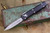 Microtech Ultratech OTF Automatic Knife Black 3.4" Dagger Stonewash Serrated 122-12 (Preowned)