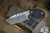  Blackside Customs/Strider Knives SLCC Carbon Fiber Fixed Blade Knife 3.75" Gray Matter 