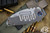 Medford Praetorian Genesis "T" Folding Knife Tumbled Titanium, Flamed HW/Clip 3.3" Drop Point Tumbled