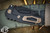 Medford Praetorian Genesis "T" Knife PVD Titanium w/ Bronze Pinstripe 3.3" Drop Point PVD