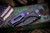 Medford Praetorian Genesis T Folding Knife PVD Titanium, Violet HW/Clip 3.3" Drop Point PVD