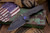 Medford Praetorian Genesis T Folding Knife PVD Titanium, Violet HW/Clip 3.3" Drop Point PVD
