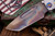 Medford Marauder-H Folding Knife Tumble/Flamed Titanium 3.75" Vulcan Tanto