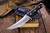  Microtech Borka SBK Fixed Blade Knife 5.25" Persian Serrated Stonewash 200-12 