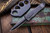  Hawk Knives Deadlock Model C Tumbled Titanium/Carbon Fiber Inlay 3.5" DLC Dagger
