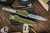 Microtech Ultratech OTF Auto Knife Distressed OD Green 3.4" Dagger Double Full Serrated 122-D12DOD
