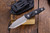 Microtech Socom Alpha Mini Fixed Blade Knife Black G10 3.75" Tanto Serrated Stonewash Apocalyptic 114M-12AP