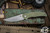 Shirogorov Ursus Quantium Folding Knife Olive Green G10 3.75" Cromax PM Drop Point Stonewash 
