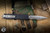 Microtech Dirac Delta OTF Automatic Knife Black Aluminum 3.75" M390 Dagger Stonewash Apocalyptic Part-Serrated 227-11AP