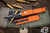 Microtech UTX-70 OTF Automatic Knife Orange 2.4" Drop Point Black 148-1OR