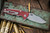 Rick Hinderer Knives XM-18 3.0" Spanto Knife Red G10, Working Finish 