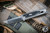 Reate EXO-M OTF Gravity Knife Titanium/Black Micarta 2.95" Tanto Edge Satin