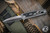 Reate EXO-M OTF Gravity Knife Titanium/Camo Micarta 2.95" Double Edge Satin
