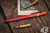 Tactile Turn EMBER Red-Orange Gradient Titanium Slim Bolt Action Pen 5.6" Standard