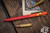 Tactile Turn EMBER Red-Orange Gradient Titanium Slim Bolt Action Pen 5.6" Standard