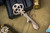 Chaves Knives Titanium Skeleton Key Tool Bronze Anodized Crosshatch