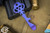 Chaves Knives Titanium Skeleton Key Tool High Voltage Purple Anodized Crosshatch