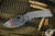 Medford TFF-1 Tactical Fighting Folder Knife Tumbled Titanium 4.0" Vulcan