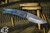 Medford Marauder H Folding Knife Flamed "Solar Flare" Titanium 3.75" Drop Point Tumbled