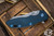 Rick Hinderer Knives XM-18 Skinner Blue/Black G10 Bronze Titanium 3.5″ Stonewash (Preowned)