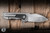 Burchtree Bladeworks Euclid Folding Knife Titanium/Black CF Inlay 3" M390 Drop Point Satin