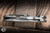 Burchtree Bladeworks Euclid Folding Knife Titanium/Green Canvas Micarta Inlay 3" M390 Drop Point Satin