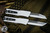 Microtech Combat Troodon Storm Trooper Hellhound/Warhound OTF Knife Set 3.8" Cerakote 219-1SETSTDS