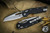 Microtech Standard Issue "MSI" Ram-Lok Manual Folder Black G10 3.75" Stonewash 210-12FRGTBK