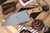 Benchmade Kitchen Cutlery Station Knife Maple Valley Richlite G10 6" 154 Wharncliffe Stonewash 4010-2